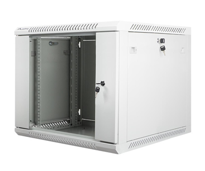 Szafa RACK LANBERG Szafa instalacyjna wisząca 19'' 9U 600X600mm szara (drzwi szklane) WF01-6609-10S